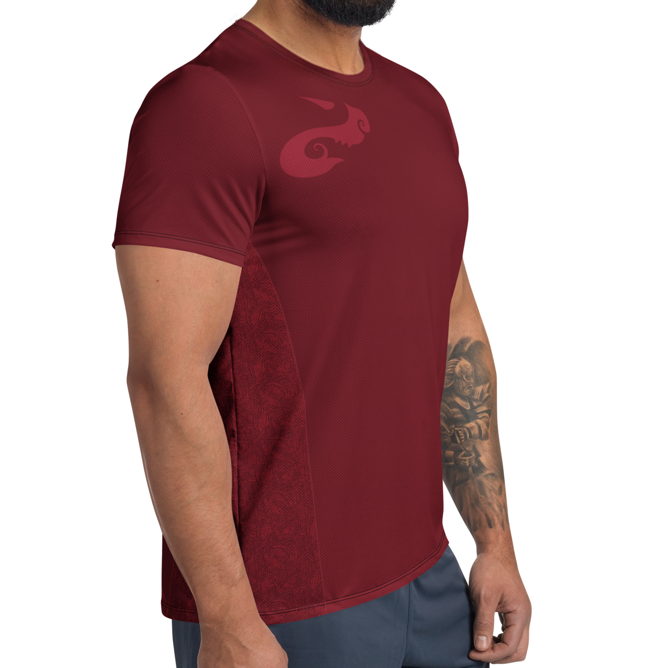 Beast Dark Red Top