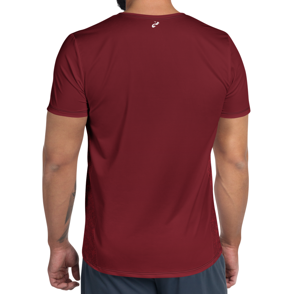 Warrior Dark Red Top