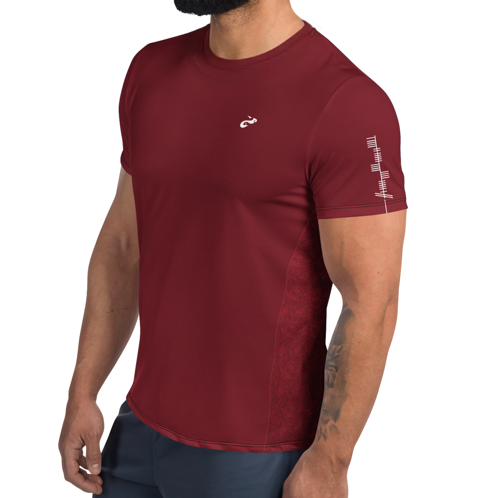 Warrior Dark Red Top