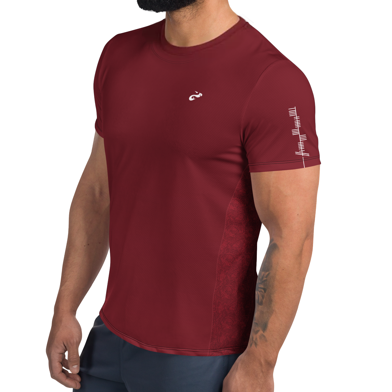 Warrior Dark Red Top