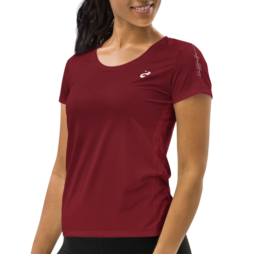 Brave Dark Red T-Shirt