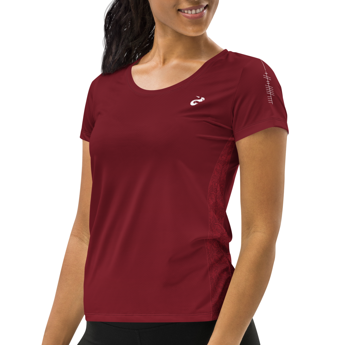 Brave Dark Red T-Shirt