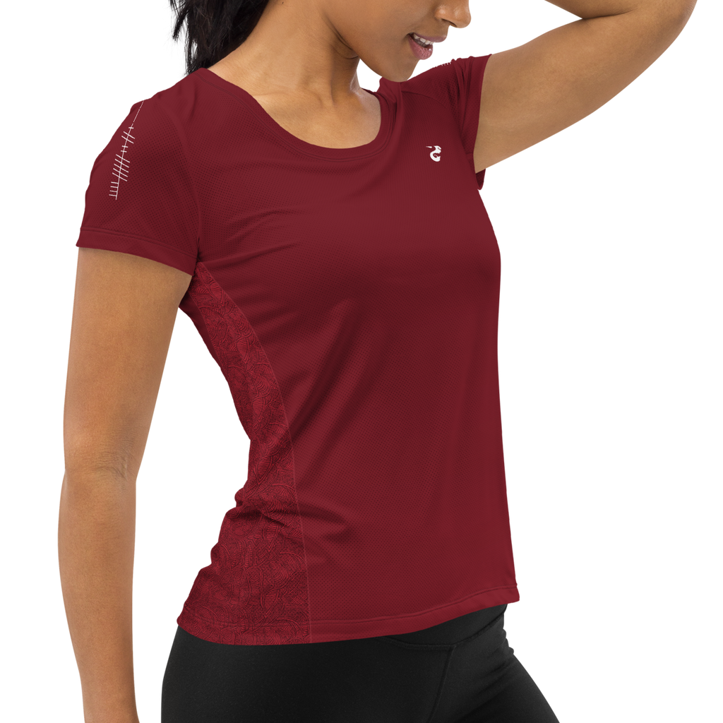Brave Dark Red T-Shirt
