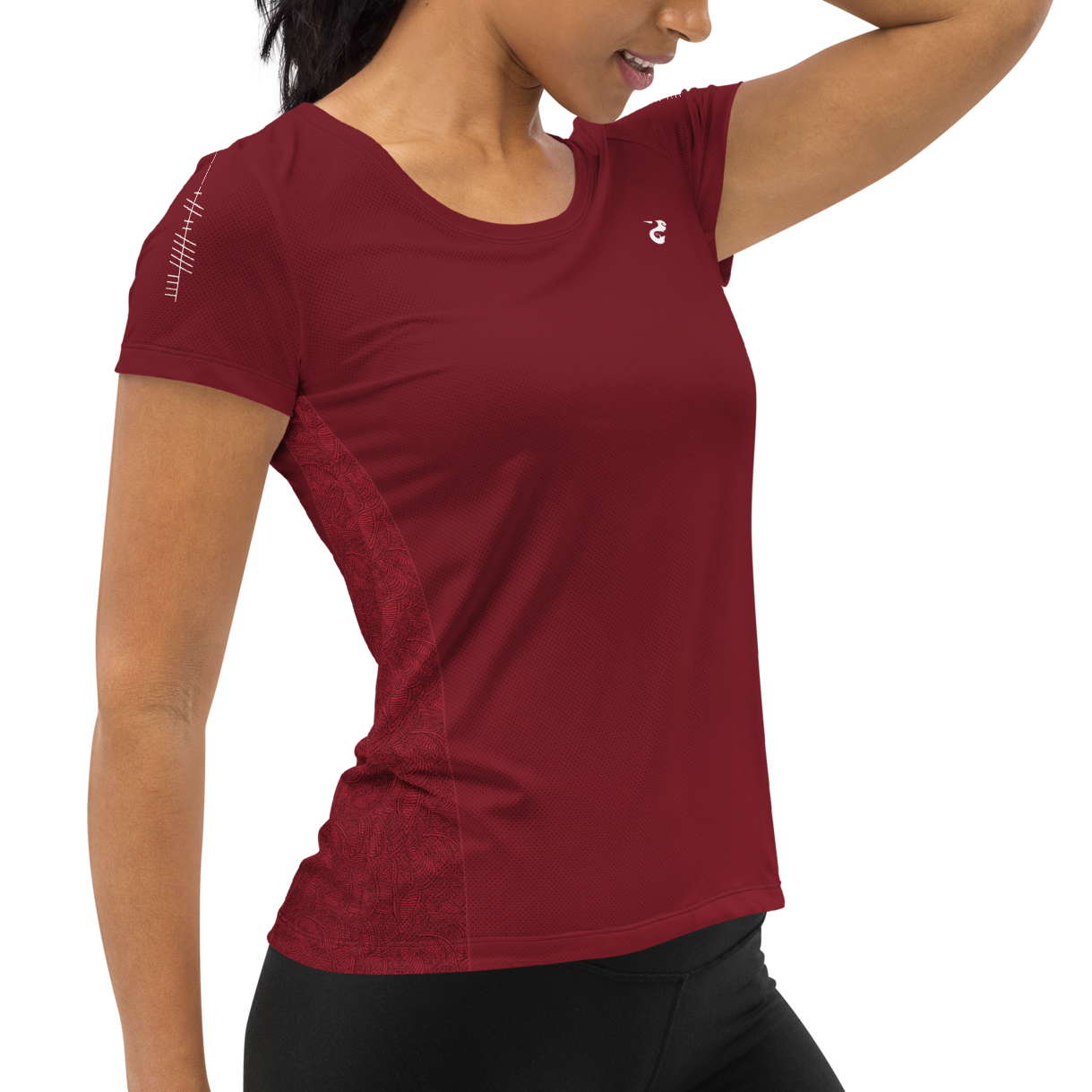 Brave Dark Red T-Shirt